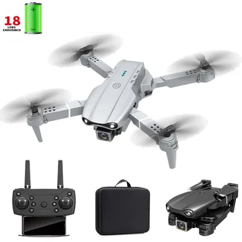2021 Nové Hj97 Mini Drone 4k Profesionálne H-d Dual Kamera 1080p Wifi Bezpilotné Lietajúce 18 Minút Fpv Quadcopter Rc Vrtuľník