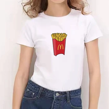 2021 Tees Ženy Tričko Vytlačiť T-shirt Príležitostné O-krku Funny T-shirt Bežné Ženy Tee Tričko Streetwear Oblečenie grafické t košele