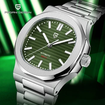 2022 Nové PAGANI DIZAJN 40 MM Automatické Hodinky Pre Mužov, Mechanické náramkové hodinky Sapphire Športové Nepremokavé Svetelný Nehrdzavejúcej Ocele