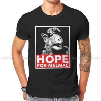 Dúfam, že Pre Melmac Hip Hop Tričko ALF Animovaný Seriál Tlač Streetwear Voľný čas T Shirt Muž Tee Jedinečný Darček Oblečenie