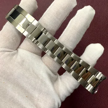 Príslušenstvo hodinky z nerezovej ocele, remienok šírka 20 mm, dĺžka 22 mm vhodné pre 40 mm prípade, montáž svetlo piesku