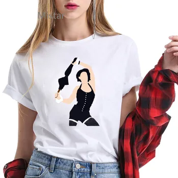 Vtipné Tom Holland T Tričko Vytlačené Tanec T-shirts Ženy Grafické Harajuku Topy Tee Tričko Bežné Krátky Rukáv Ženské Oblečenie