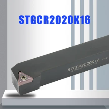 YOUSCARD sústruh držiaka nástroja STGCR1212F11 STGCR1616H11 STWCR2020K11 suger rezací nástroj, nástroje na Sústruženie, sústružnícke nástroje
